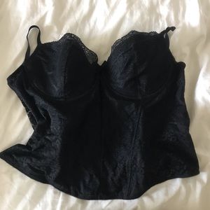Torrid Underwire Boned Corset Top with Adjustable Straps